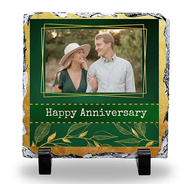 Happy Anniversary, Personalized Frame, Custom Message, Picture Display
